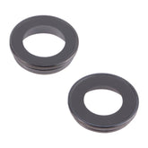 2 PCS Rear Camera Glass Lens Metal Inside Protector Hoop Ring for iPhone 13 / 13 Mini